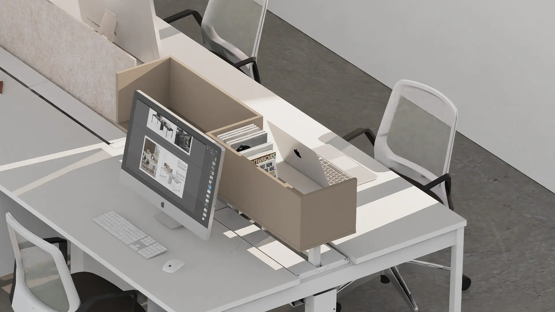 Módulos suspendidos: accesorios en el interiorismo que aportan personalidad, estilo y profundidad a cualquier espacio.