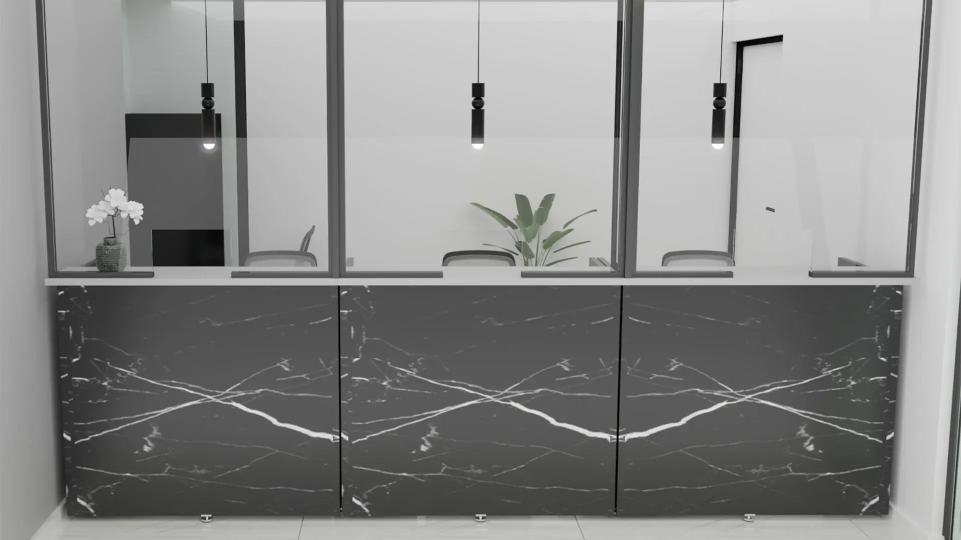 Espacios administrativos y directivos que promueven la productividad, la creatividad y la toma de decisiones eficientes.