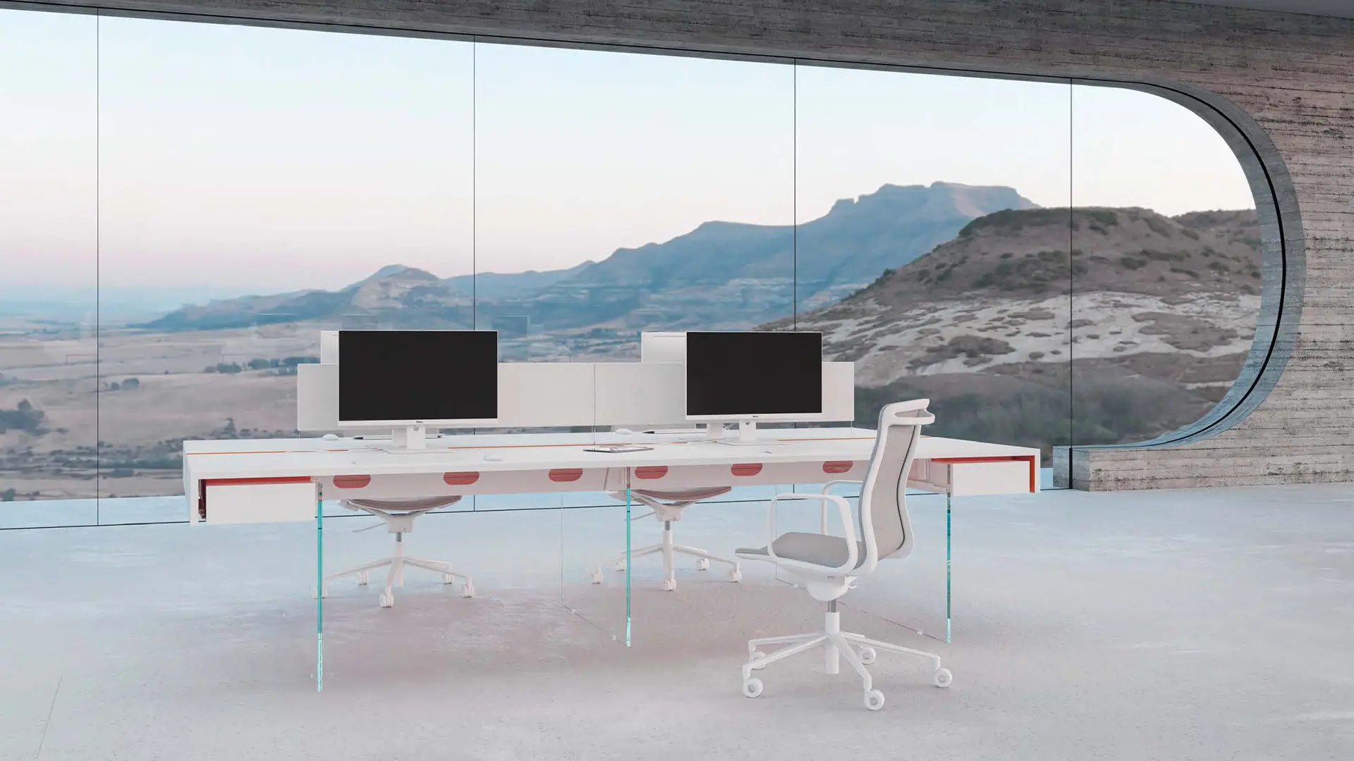 Espacio coworking equipado con mobiliario de Estel, diseñado para promover la interacción y la productividad en entornos dinámicos.