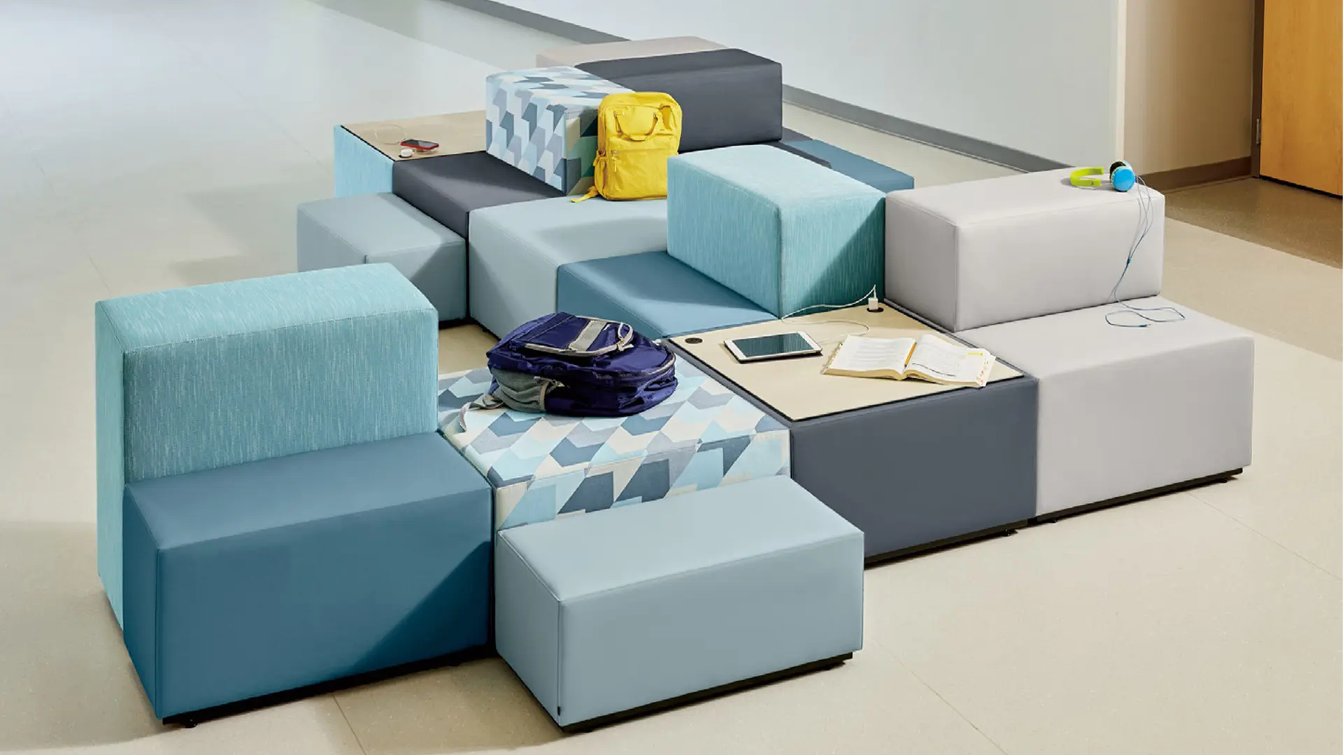 Áreas de confort & relax en entornos escolares con mobiliario de HON