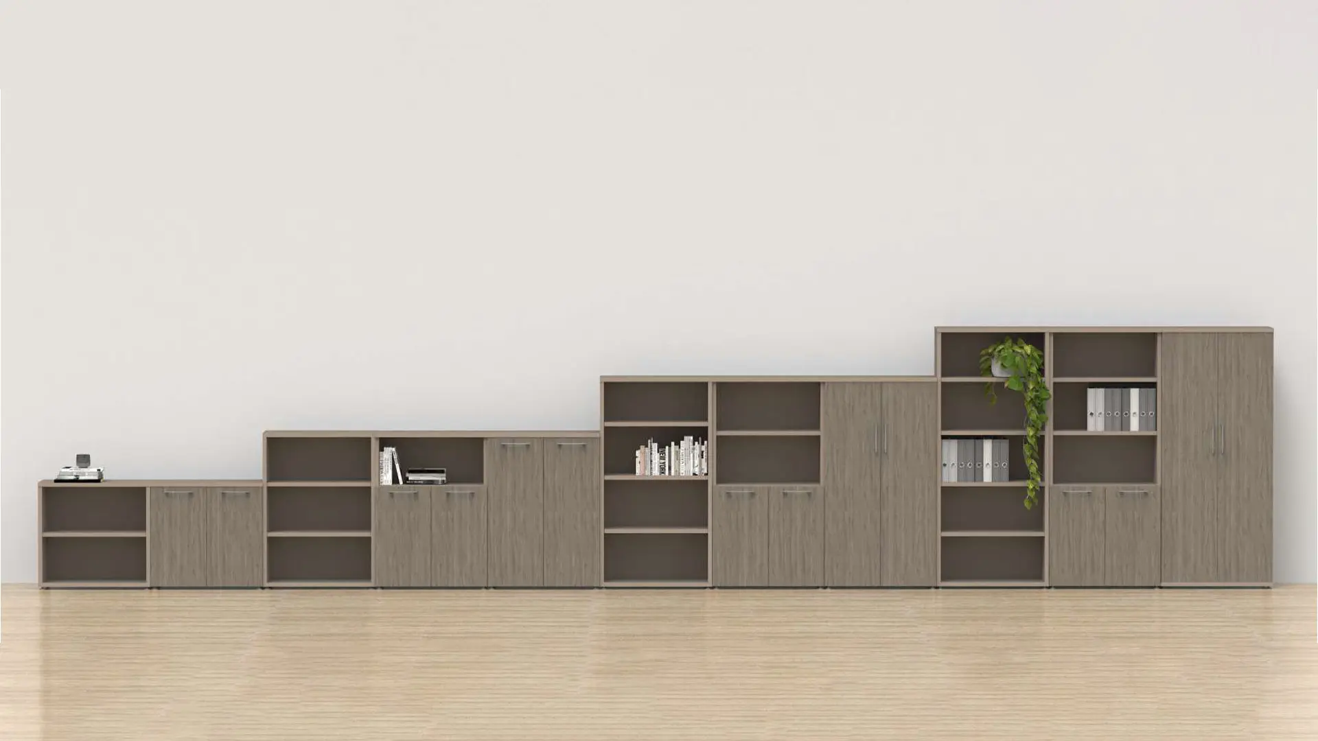 Mobiliario de Moetti Guardado que optimiza el espacio disponible.