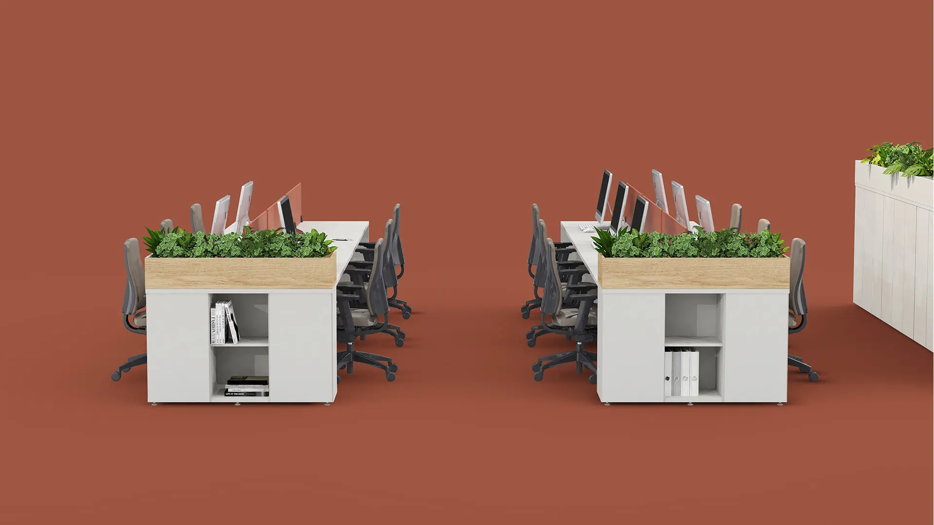 El mobiliario de Moetti Guardado optimiza el espacio disponible, mejorando la logística y el acceso en las empresas.