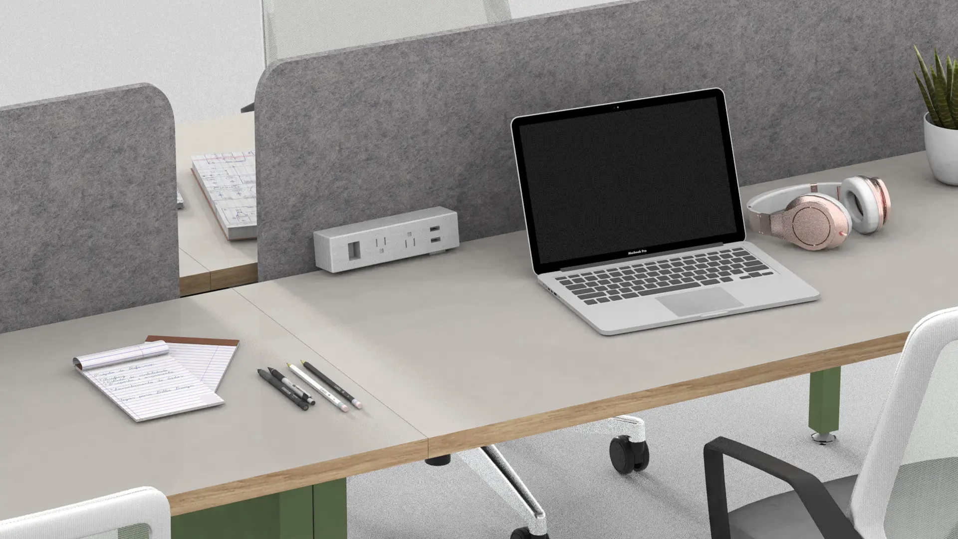 Soluciones de conectividad cuidadosamente seleccionadas para crear espacios ergonómicos, funcionales y estéticos.